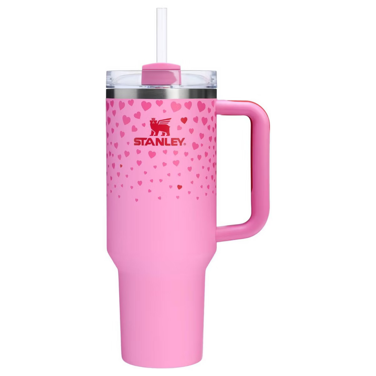 Stanley 40 oz Stainless Steel H2.0 Flowstate Quencher Tumbler - Valentine's Day | Target