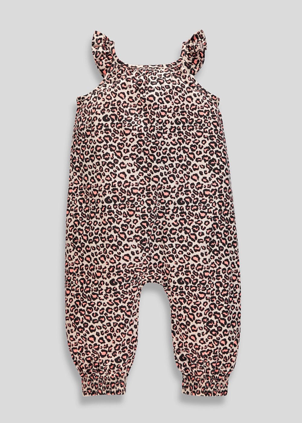 Girls Animal Print Jumpsuit (9mths-6yrs) – Brown | Matalan UK