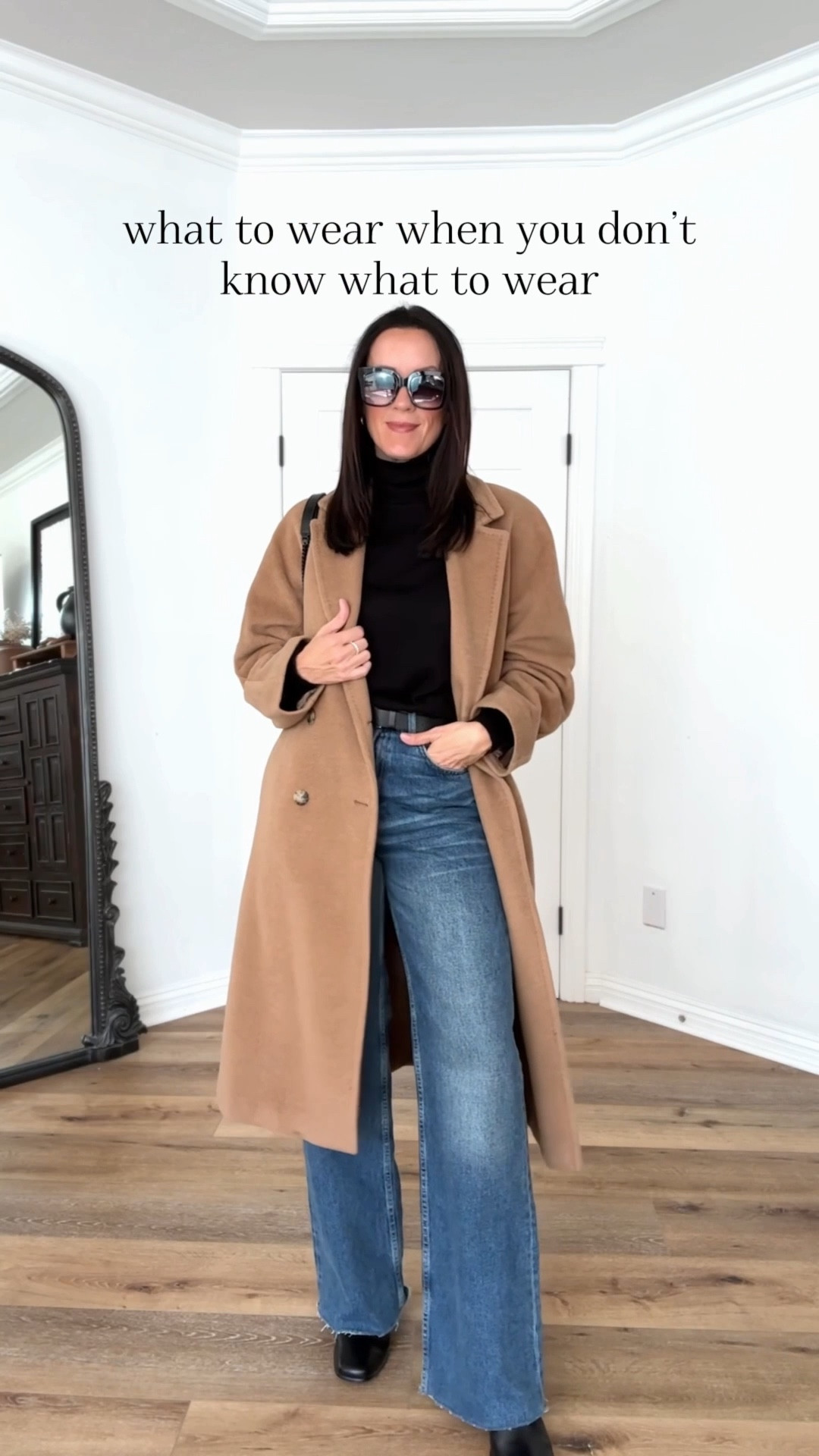 This is why I say to invest in good basic and quality pieces, because you will always have something timeless to wear. 

Sizing:
Wool overcoat-Aritzia, size down. 
Turtleneck-linked options
Jeans-Zara, I sized up one

casual outfit | elevated casual 



#LTKootd #LTKOver40 #LTKgrwm