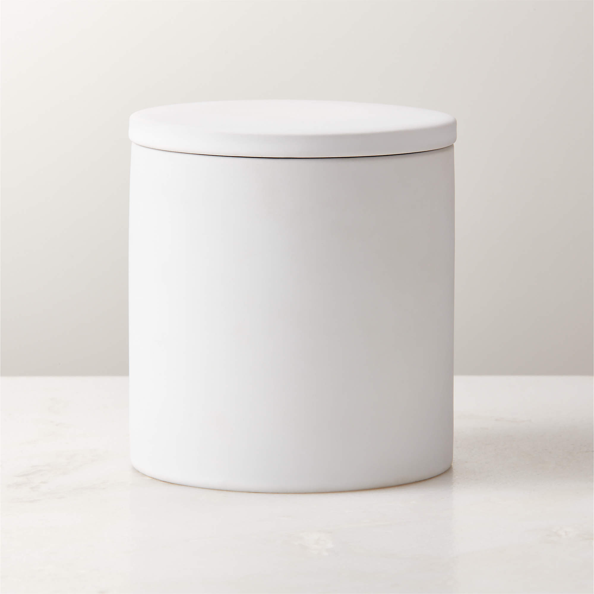 White Rubber Coated Modern Vanity Tray + Reviews | CB2 | CB2