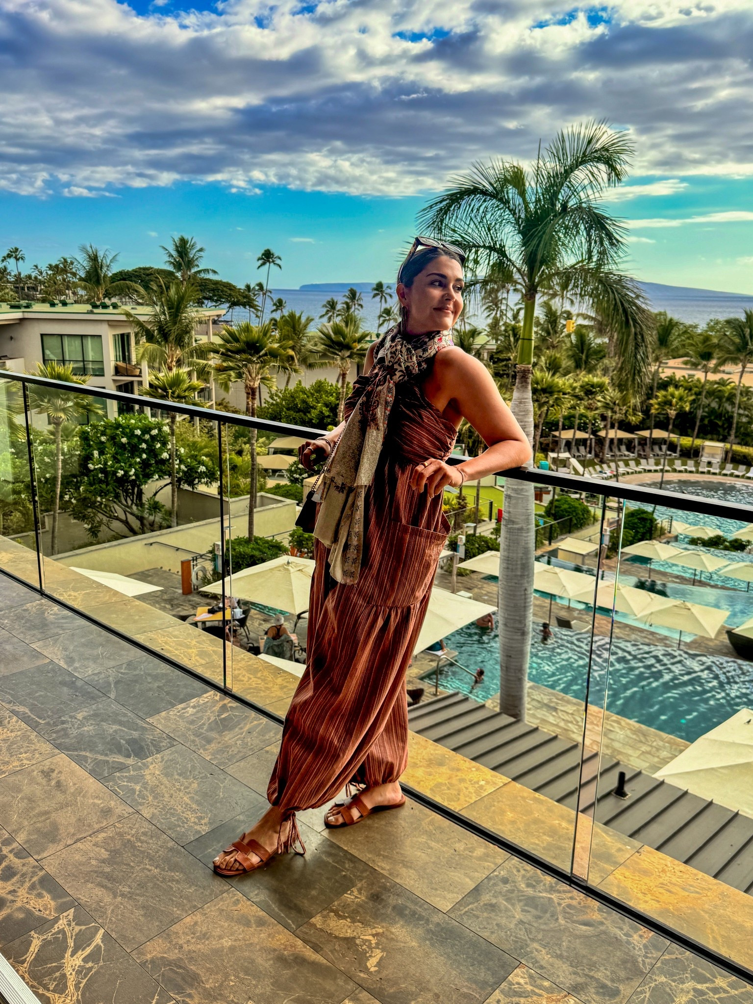 date night in wailea 🏝️ cannot wait to celebrate our bride and groom!! 

cupshe romper, celine sunnies and raffia bag, handwoven scarf from india, amazon oran dupes 

#LTKTravel #LTKFindsUnder50 #LTKSeasonal