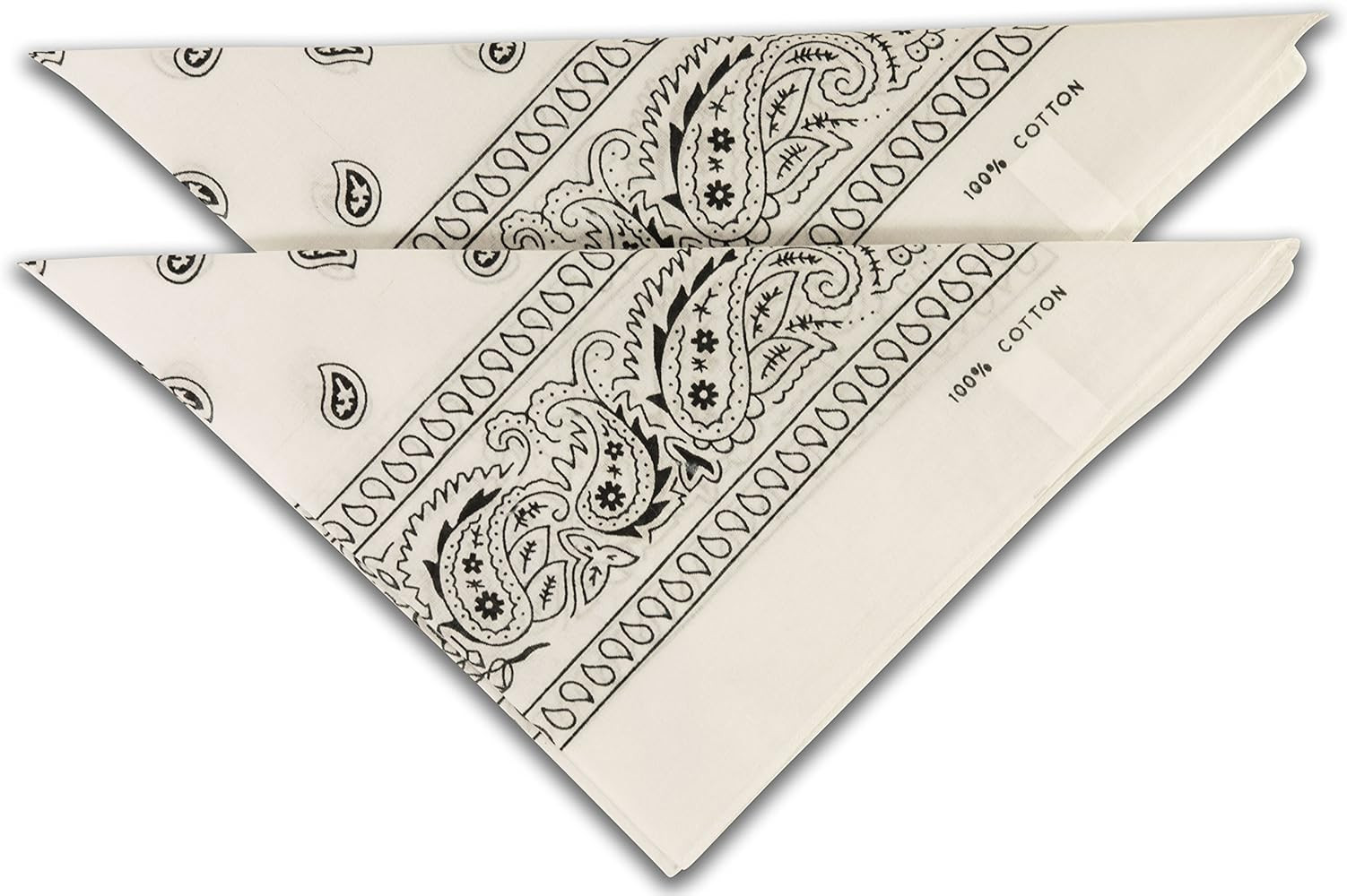 Nicki-Halstuch aus 100% Baumwolle im 2er Set, Unisex Bandana, AZO-Frei | Amazon (DE)