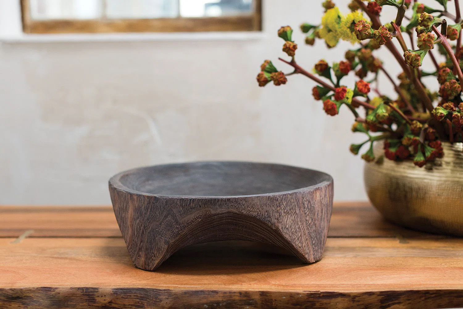 Francesca Handmade Wood Decorative Bowl 1 | Wayfair North America