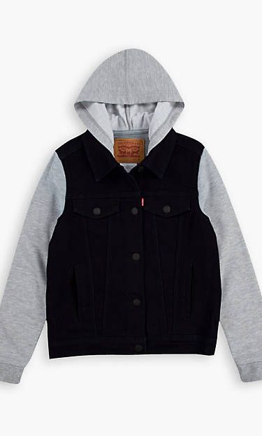 Big Boys 8-20 Hybrid Knit Trucker Jacket | LEVI'S (US)