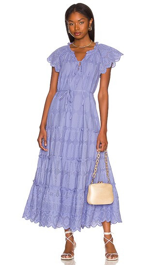 Mallory Ankle Dress in Sky | Revolve Clothing (Global)