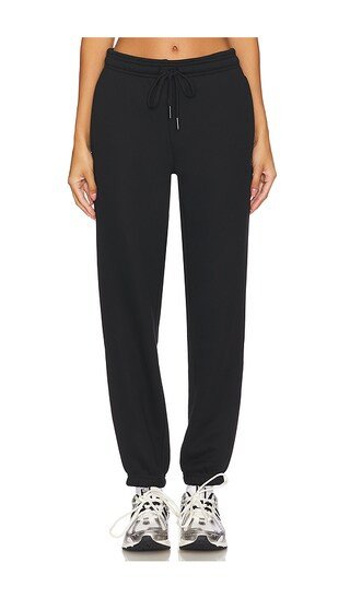 Divine Fleece Jogger in Black | Revolve Clothing (Global)