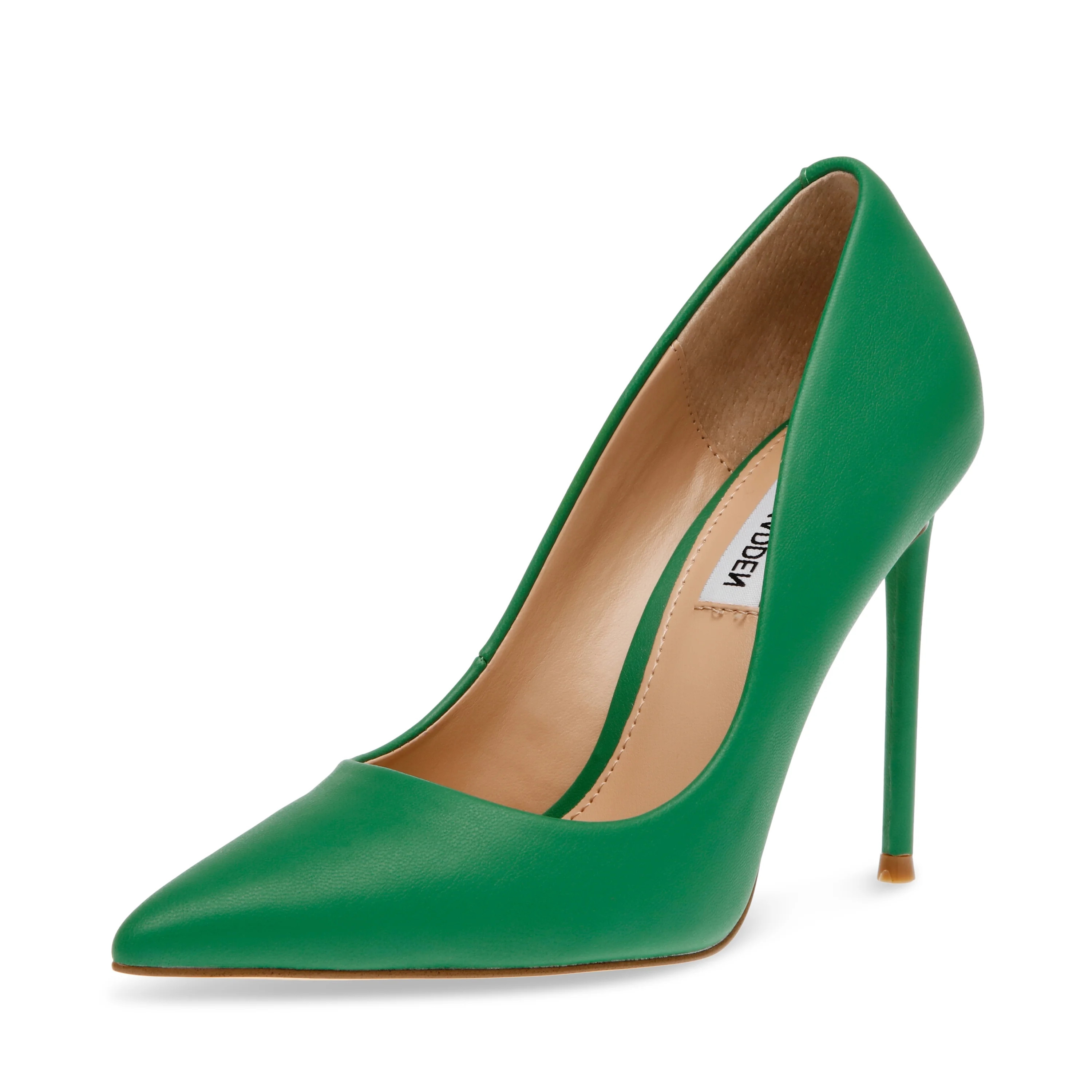 Steve Madden Vala Green Paris Fashion High Heel Pointed Toe Stiletto Pumps (Green Paris, 8.5) | Walmart (US)