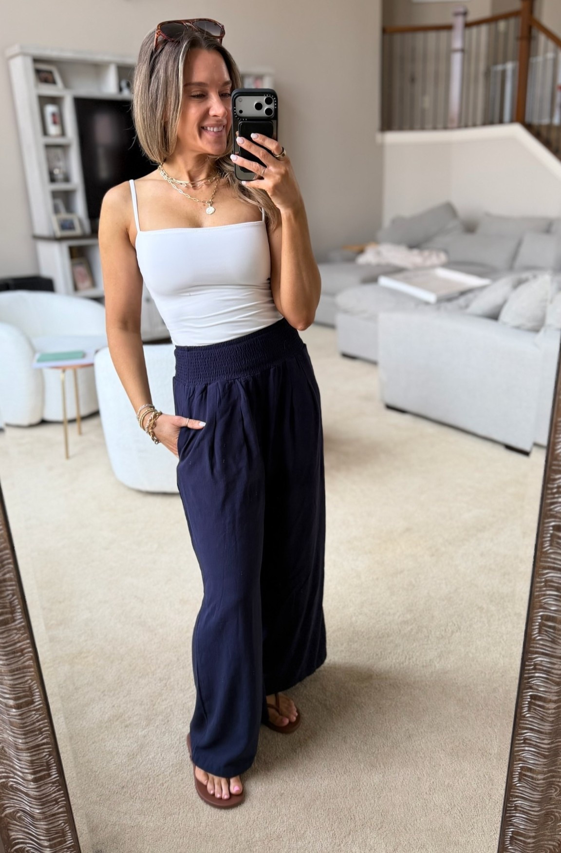 If you love easy outfits… this Amazon basic top + linen pants combo is so good.

#LTKTravel #LTKootd #LTKPetite