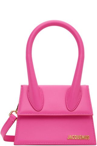 Pink Les Classiques 'Le Chiquito moyen' Bag | SSENSE