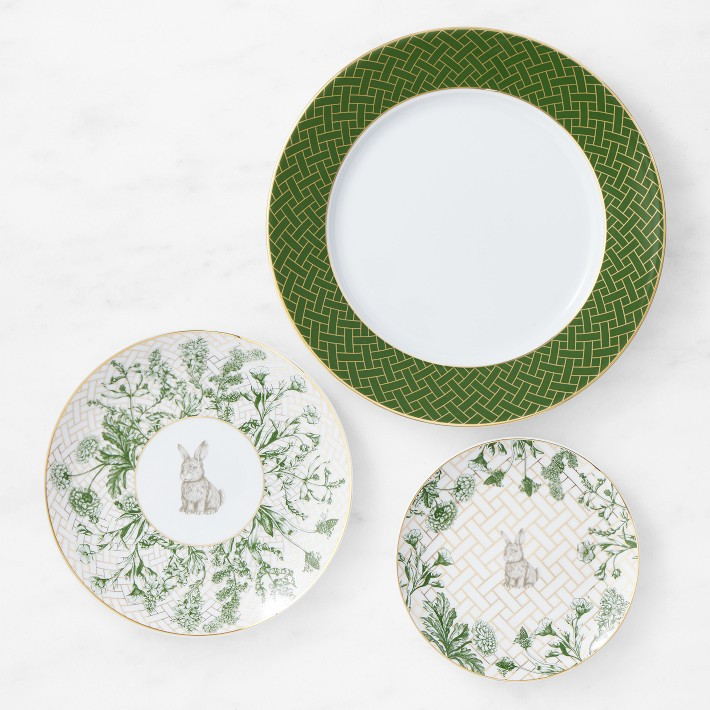 Garden Lattice 12-Piece Easter Dinnerware Set | Williams-Sonoma