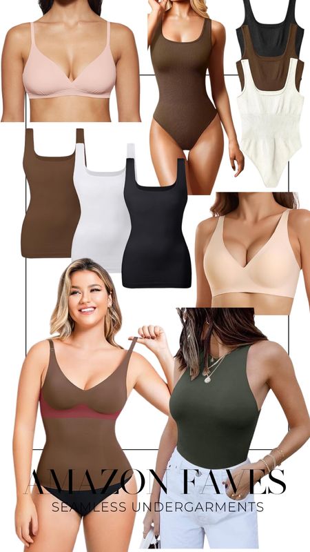 I LOVE seamless undergarments, because not only do they help your clothing sit a lot better, it just always makes me feel more comfortable because I feel like nothing is popping out or bulging out and I don’t have to tug at different parts of my body all day long. 

#LTKstyletip #LTKworkwear #LTKfindsunder50