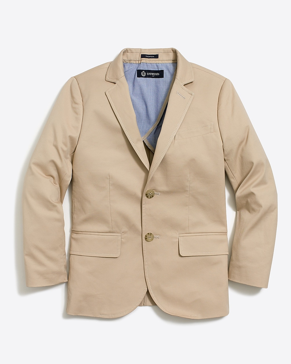 Boys' Thompson suit jacket in flex chino | J.Crew Factory