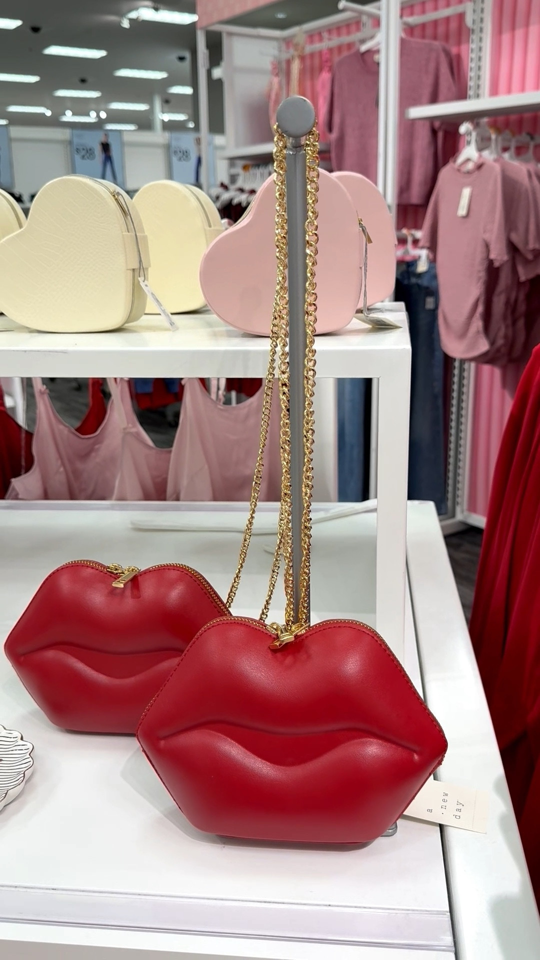 What a cute clutch! 💋 Whether you’re dressing up for Valentine’s or Galentine’s, this kiss clutch would complete your outfit.

Carry it as a clutch or as a crossbody purse. It’s a beautiful red and has a gold zipper closure.

#valentinesdayoutfit #kissclutch #galentines #cuteclutch #target #lipsclutch #redpurse #eveningbag

#LTKootd #LTKSeasonal #LTKValentine
