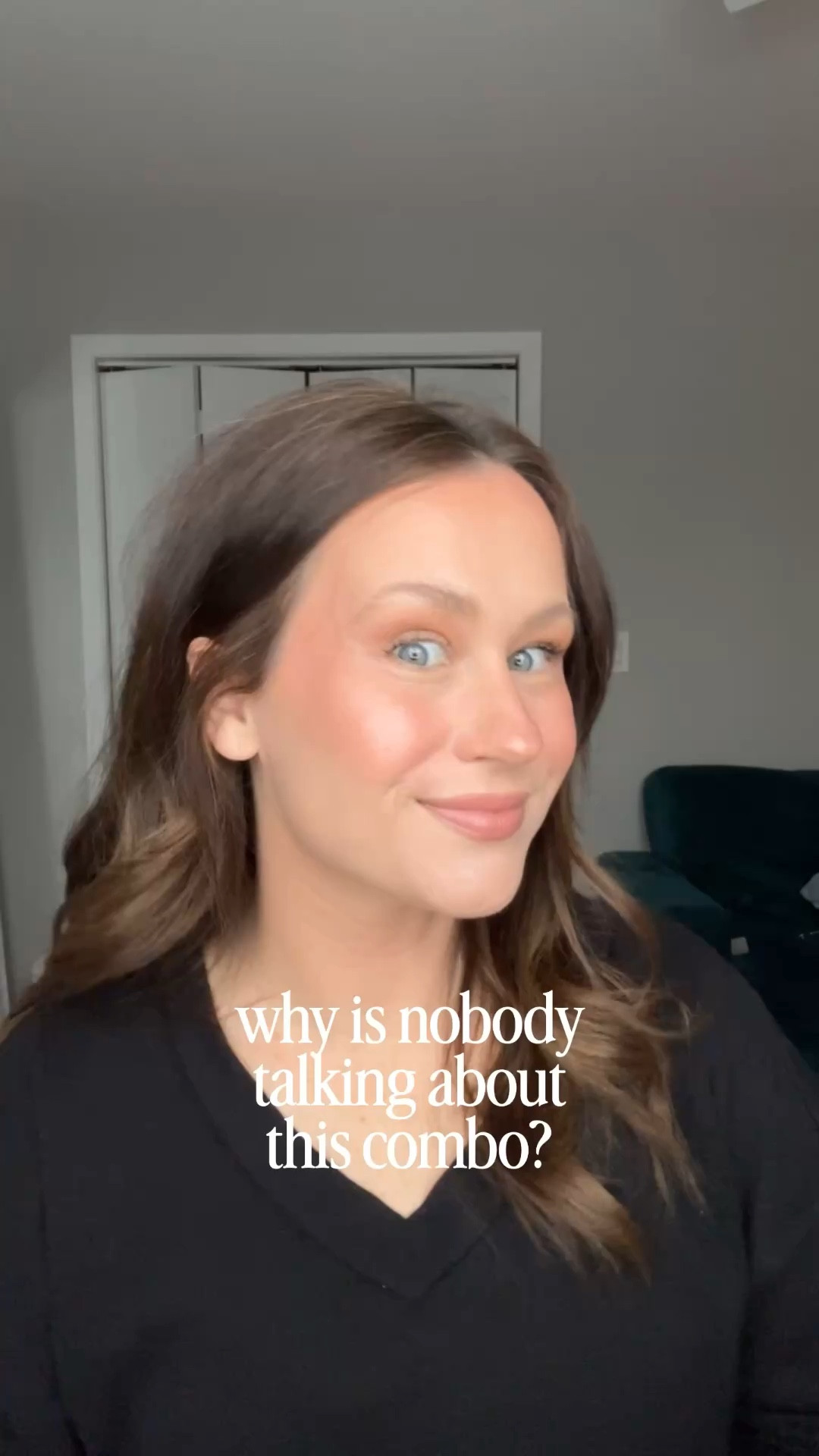 Powder highlighters no longer were working for me, they settle into my fine lines and it was doing me no favors. I started mixing luminizer into my liquid blush and it gives the perfect glow that I was searching for. 

You can mix any cream luminizer with liquid blush for the same effect but I used rare beauty blush in the shade happy and over girl skin enhancer luminizer for this look. 

#everydaymakeup #affordablebeauty #drugstoremakeup #makeupfavorites #summermakeup