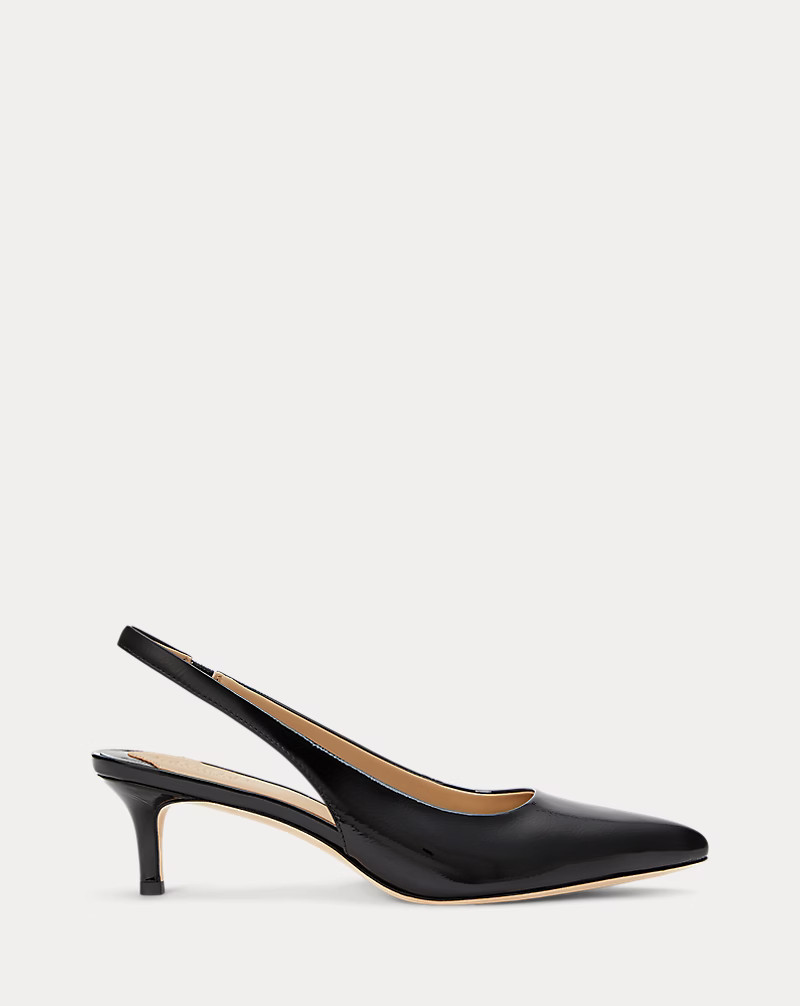 Lolah II Patent Leather Slingback Pump | Ralph Lauren (UK)