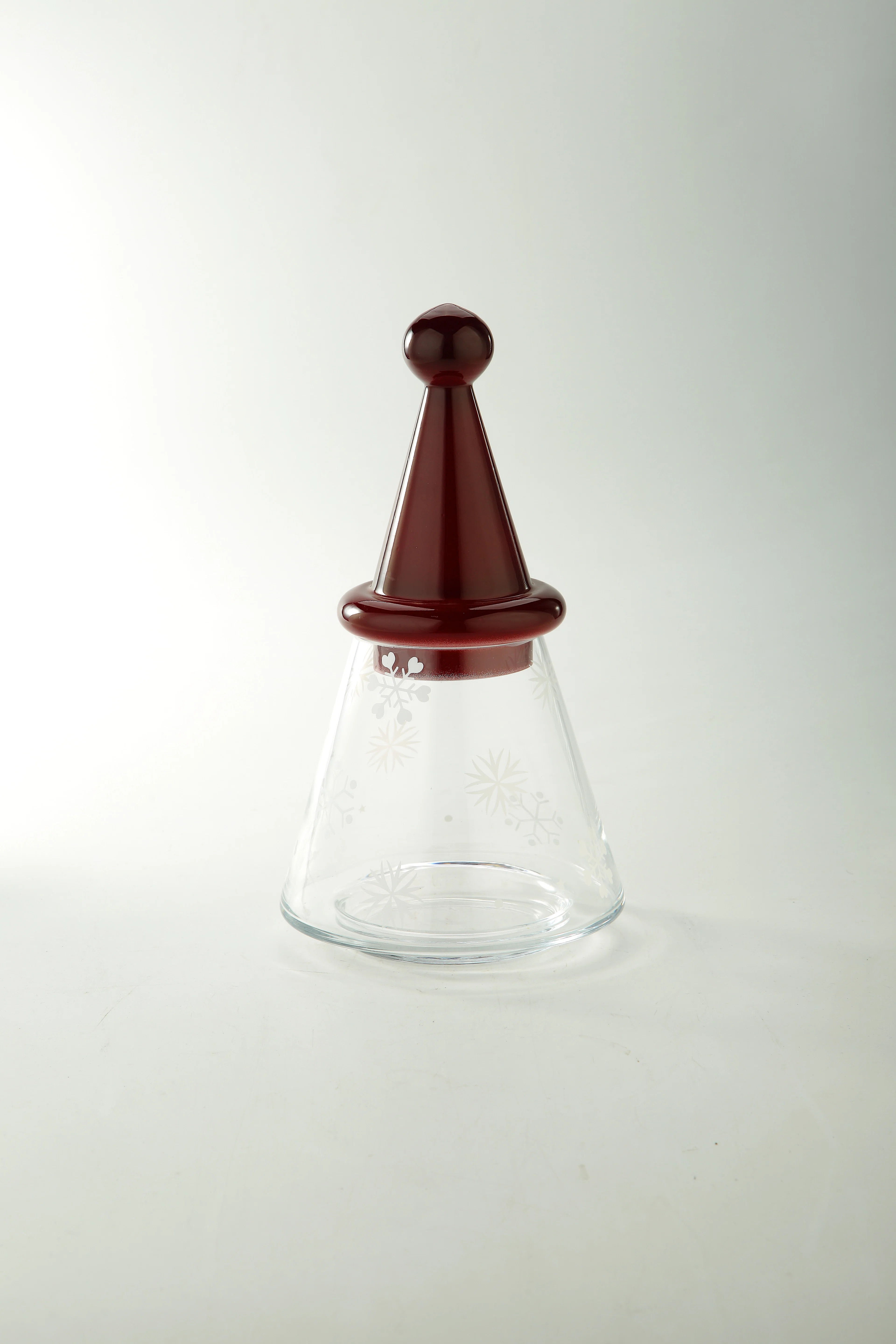 CHRISTMAS TREE GLASS JAR WITH LID | Wayfair North America