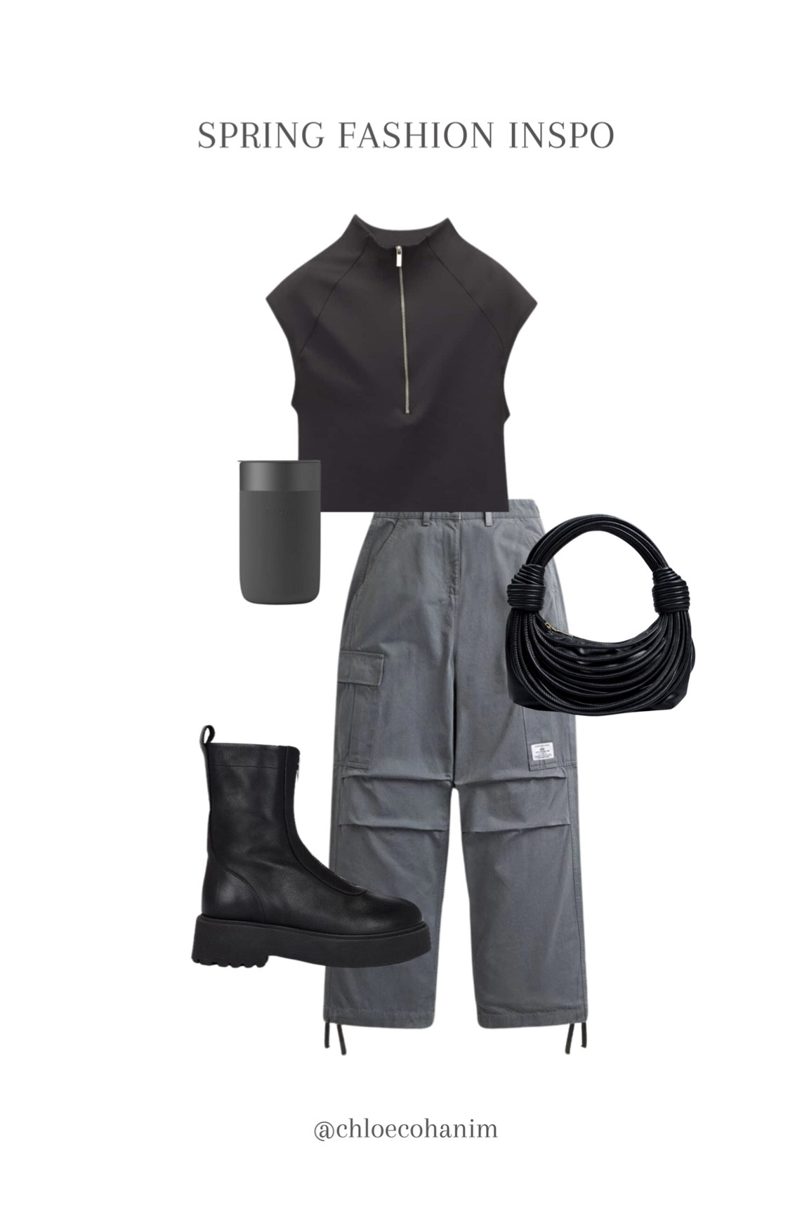 Spring fashion inspiration!

Spring fashion, #blackandgrey #fashioninspiration #cargopants black boots 

#LTKfindsunder100 #LTKSeasonal #LTKstyletip
