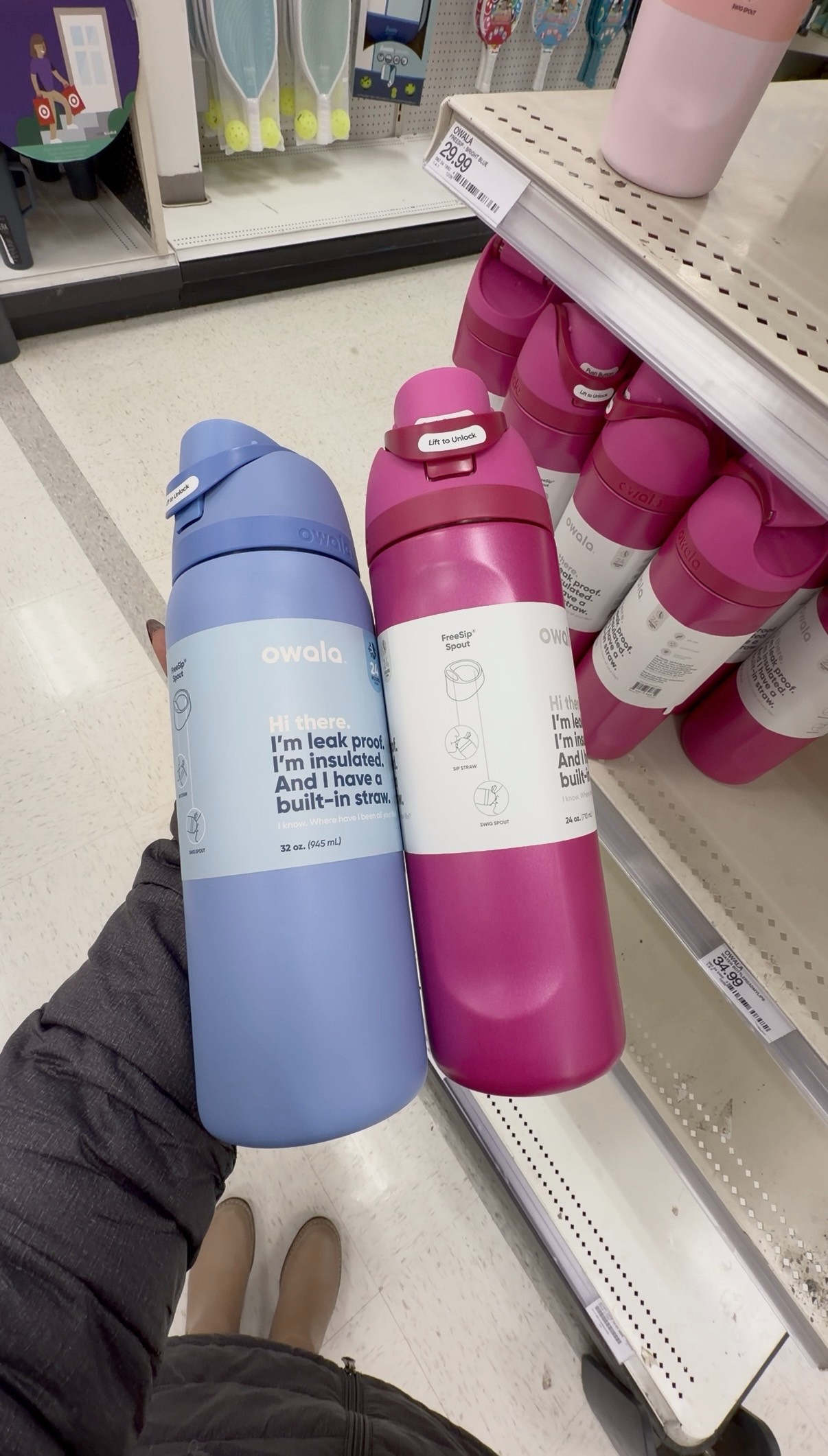 New monochromatic Owala's at Target! I am loving both of these colors so much. 

 #LTKActive #LTKFindsUnder50 #LTKTravel