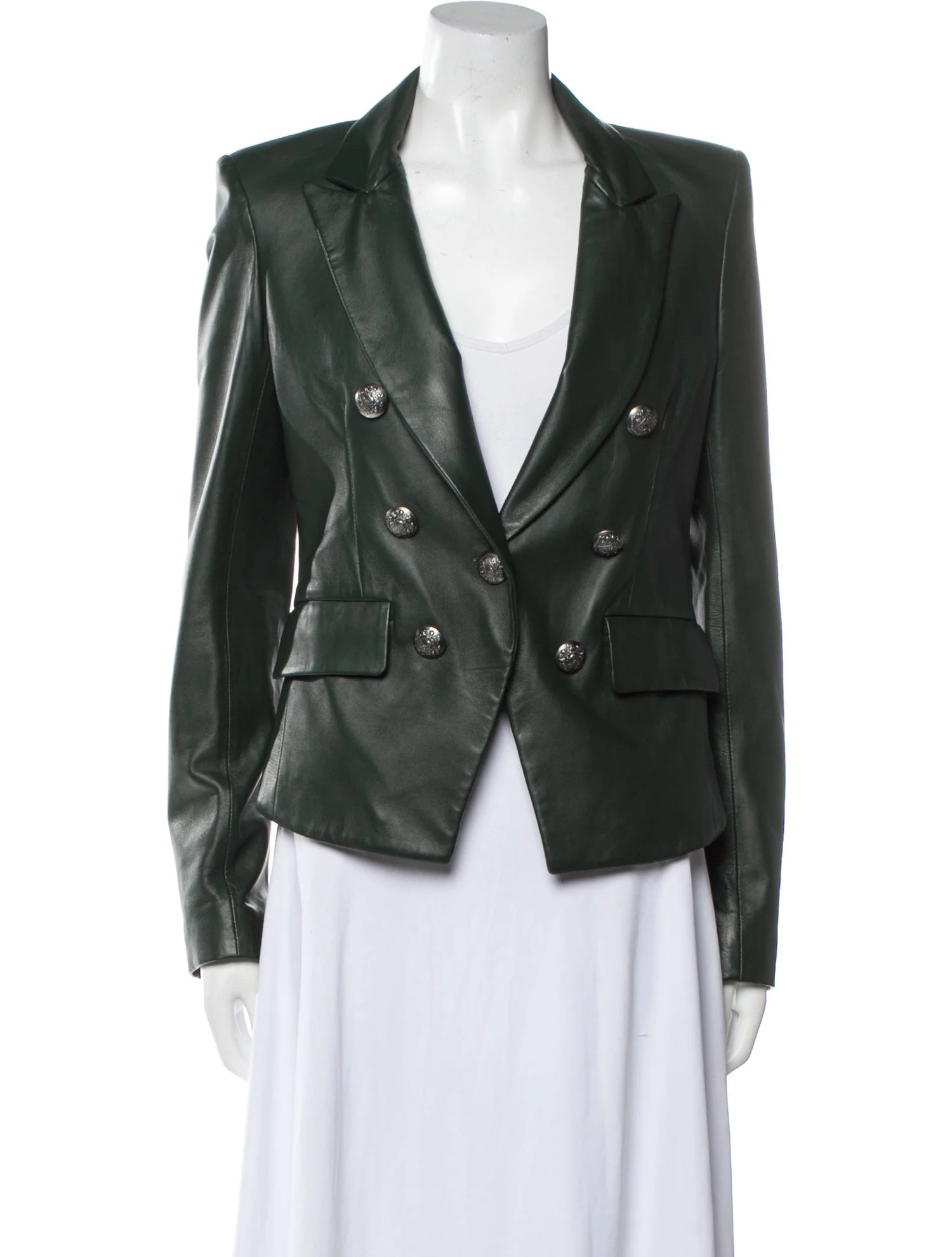 Lamb Leather Blazer | The RealReal