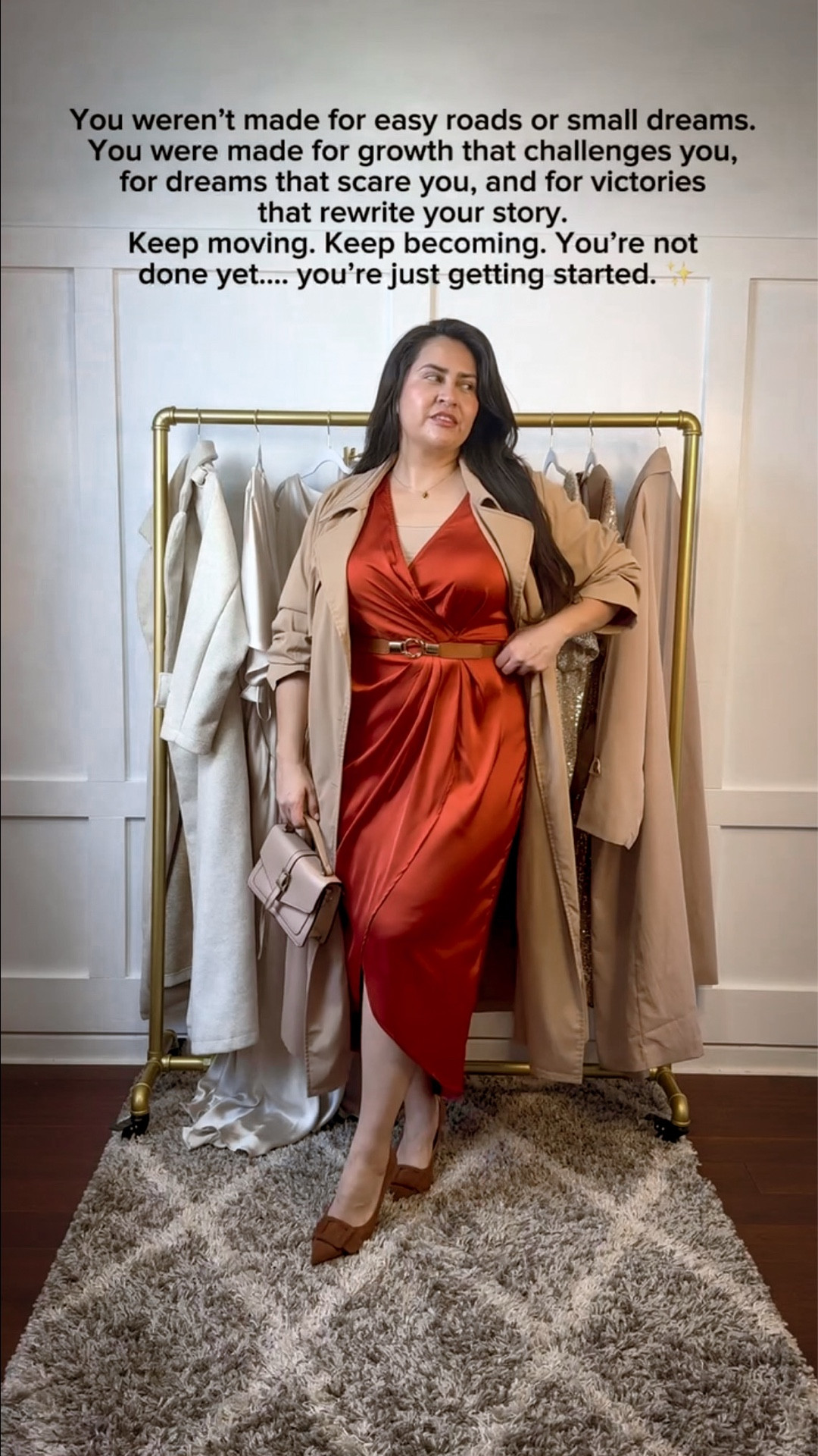 Orange Satin Dress 🧡✨#LTKFindsUnder50 

#LTKBeauty #LTKootd