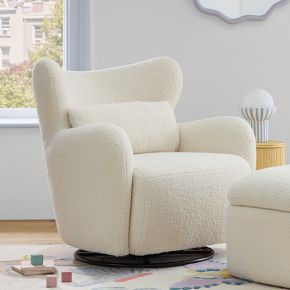 Jodie Swivel Glider | West Elm (US)