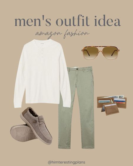 Men’s spring outfit idea.  Amazon outfit idea.  

#LTKmens #LTKunder50 #LTKshoecrush