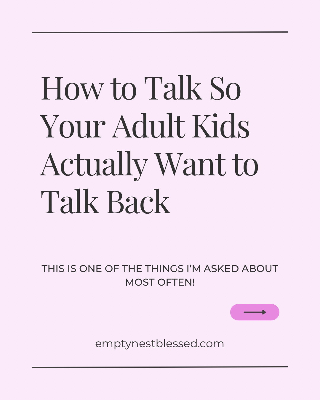Ever notice how fast things can get complicated when adult kids come home for the holidays? Same here.

No matter how much I love having everyone under one roof, I still have to stay so aware of how I communicate. It’s amazing how quickly we can slip back into old patterns without meaning to. That’s why these simple shifts matter so much—because they really do make holiday moments warmer and more connected.

If this resonates with you, you’re not alone. I wrote my book to help empty nesters navigate seasons just like this with more confidence and joy.

#LTKmomlife #LTKFindsUnder50 #LTKOver40