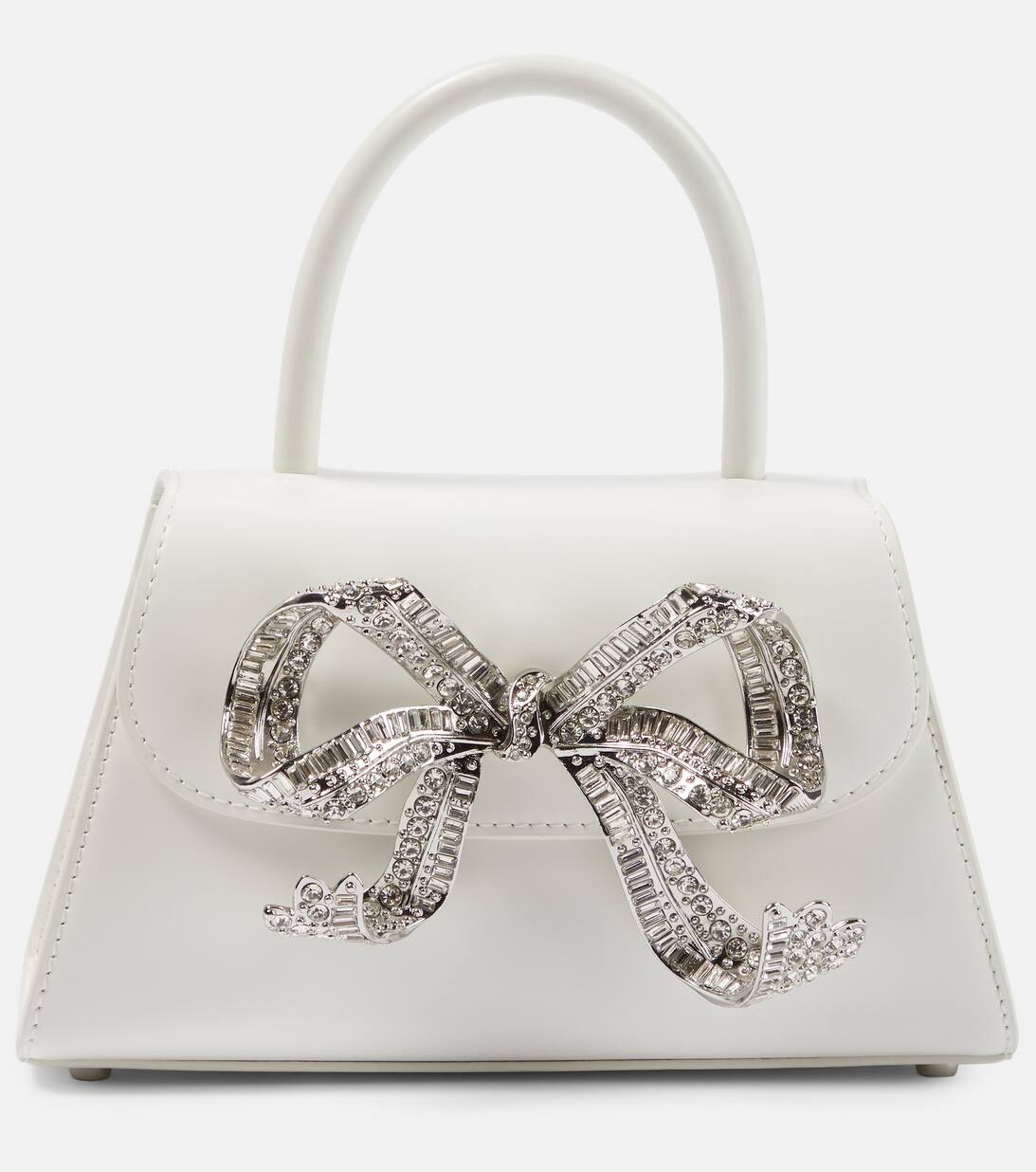 The Bow Mini leather tote bag | Mytheresa (INTL)