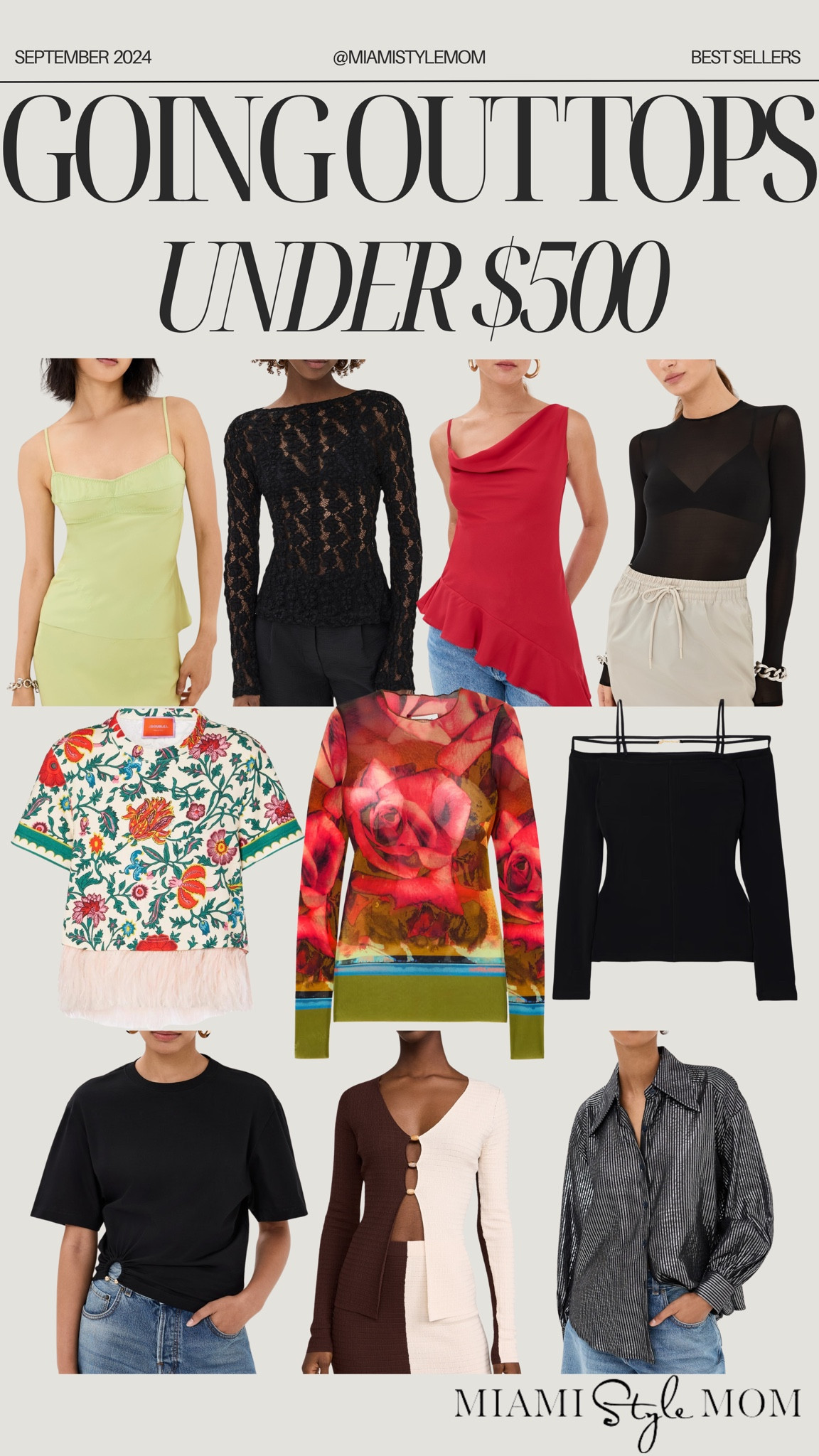 Going out tops under $500!

Women’s fashion, women’s style, going out tops, night out outfit inspo, fall outfit inspo, fall fashion, fall ootd, going out style, girls night, fashion finds, elevated style, styling tip, style 



#LTKSeasonal #LTKOver40 #LTKStyleTip
