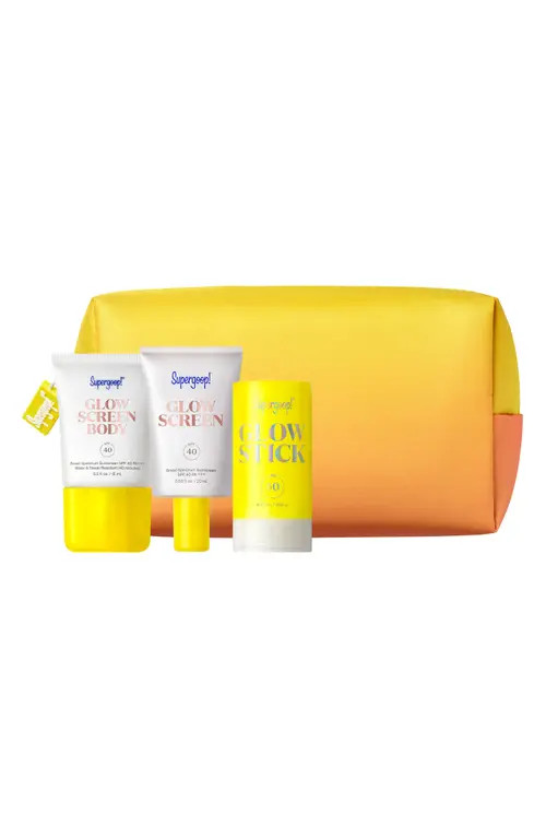Supergoop!® Travel Glow Kit USD $69 Value at Nordstrom | Nordstrom