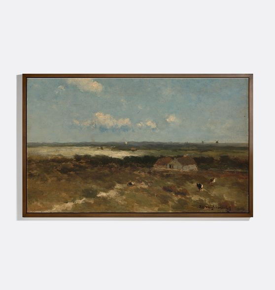 Dune Landscape Framed Reproduction Wall Art Print | Rejuvenation