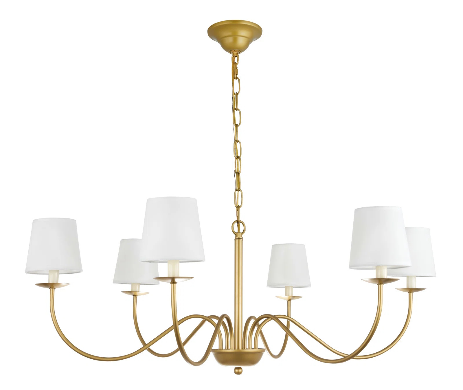 Behrendt 6 - Light Shaded Classic Chandelier | Wayfair Professional