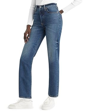 Levi's Women's Ribcage Straight Ankle Jeans | Amazon (US)