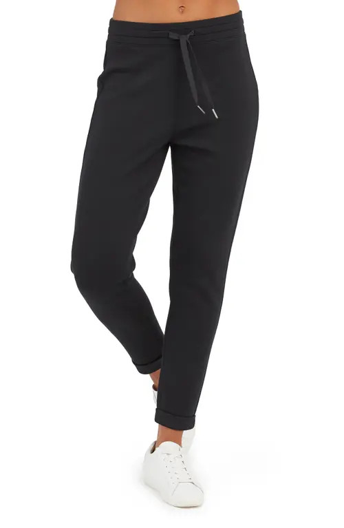 SPANX® AirEssentials Tapered Pants in Very Black at Nordstrom, Size Small | Nordstrom