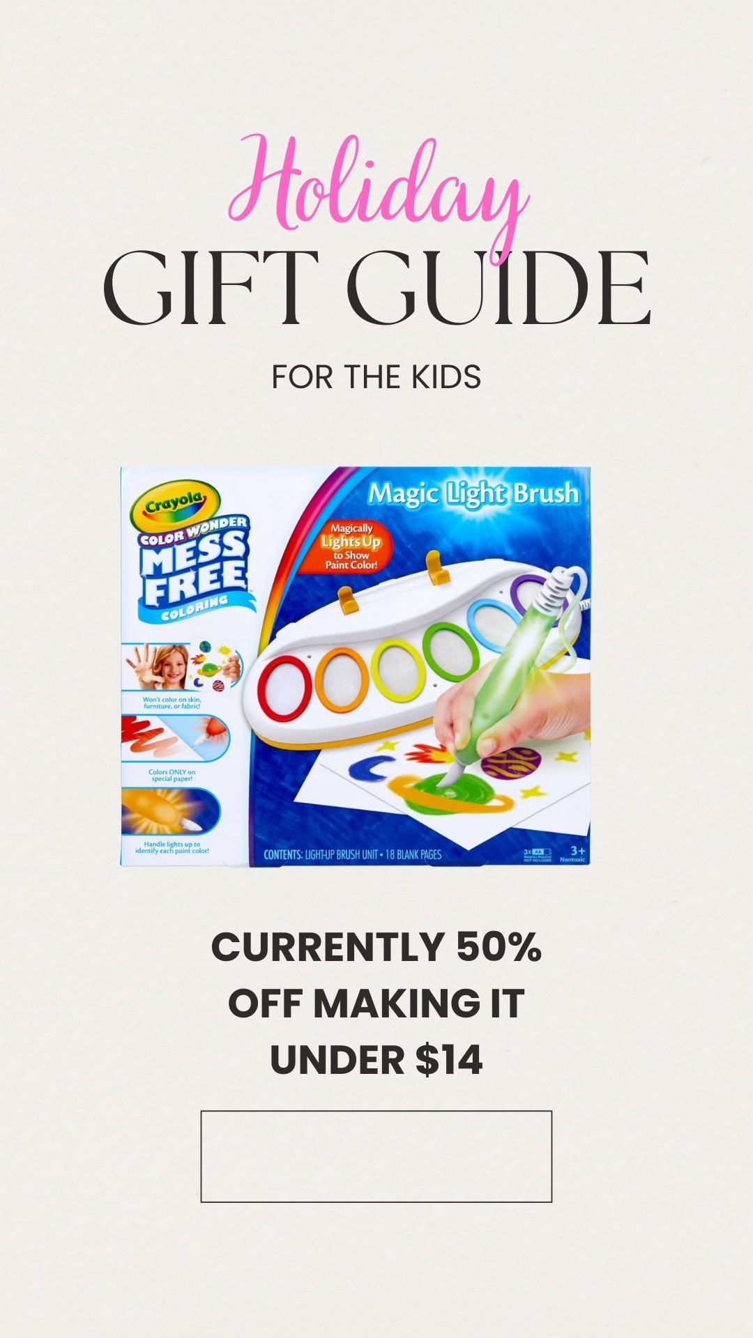 Sale alert, Black Friday, deals, cyber week, 50% off, kids gift guide, boy gift guide, girl gift guide, birthday, crafts, non screen activities, fine motor skills

#LTKCyberWeek #LTKGiftGuide #LTKKids