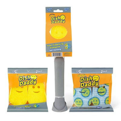 Scrub Daddy Dish Wand + Dish Wand Refills + Scour Head Refills - 2ct | Target