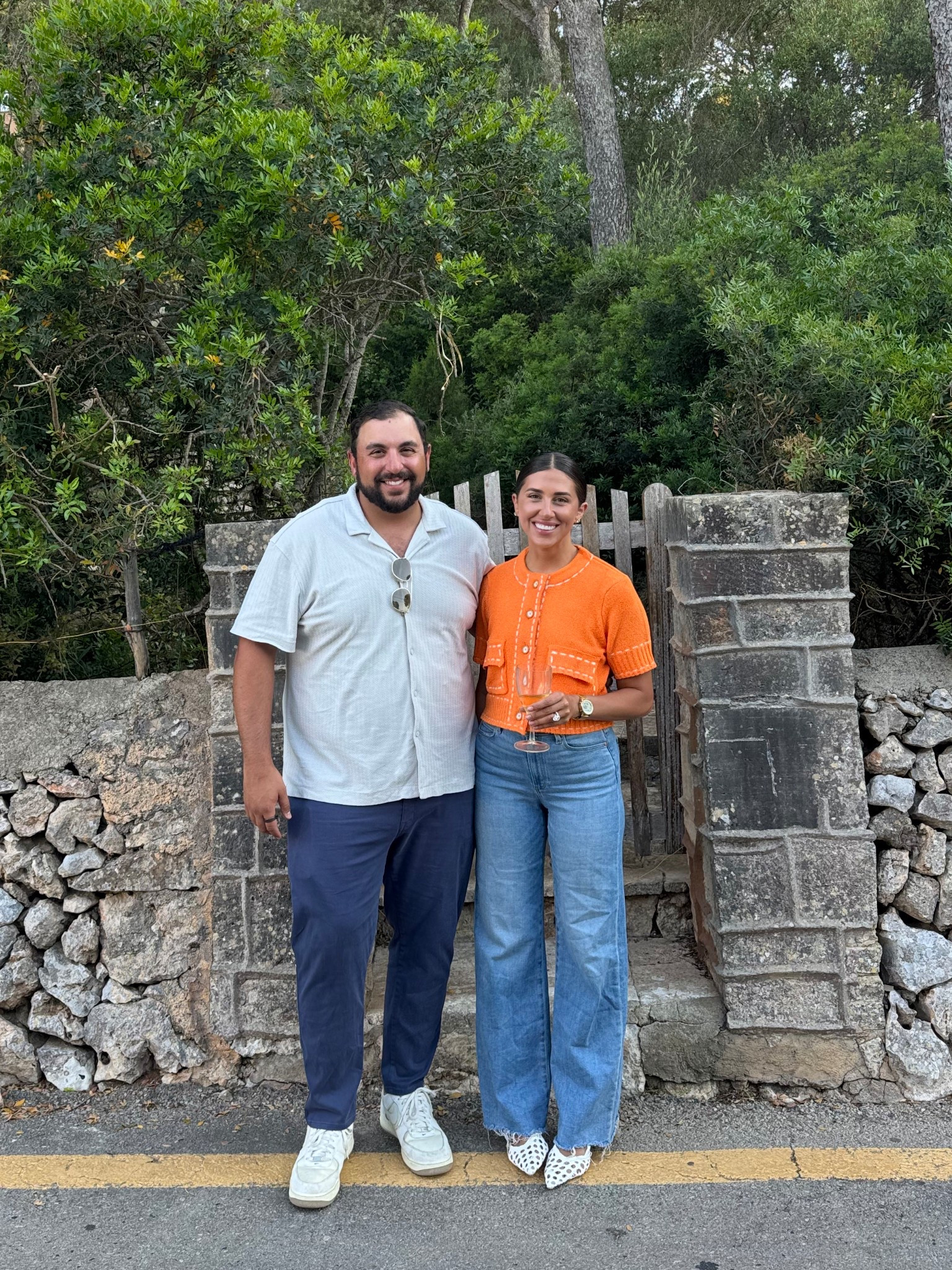 Top: small
Jeans: 27

A fun pop of color to my wardrobe! Love that it’s simple but still fun

#LTKTravel #LTKPetite #LTKSummerEdit