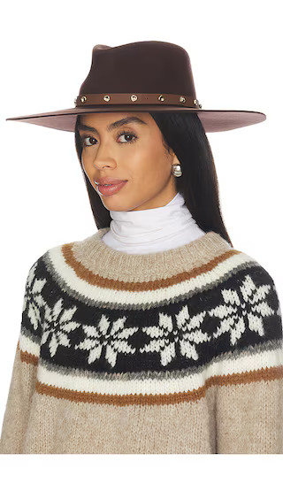 Brynn Fedora in Dark Espresso | Revolve Clothing (Global)