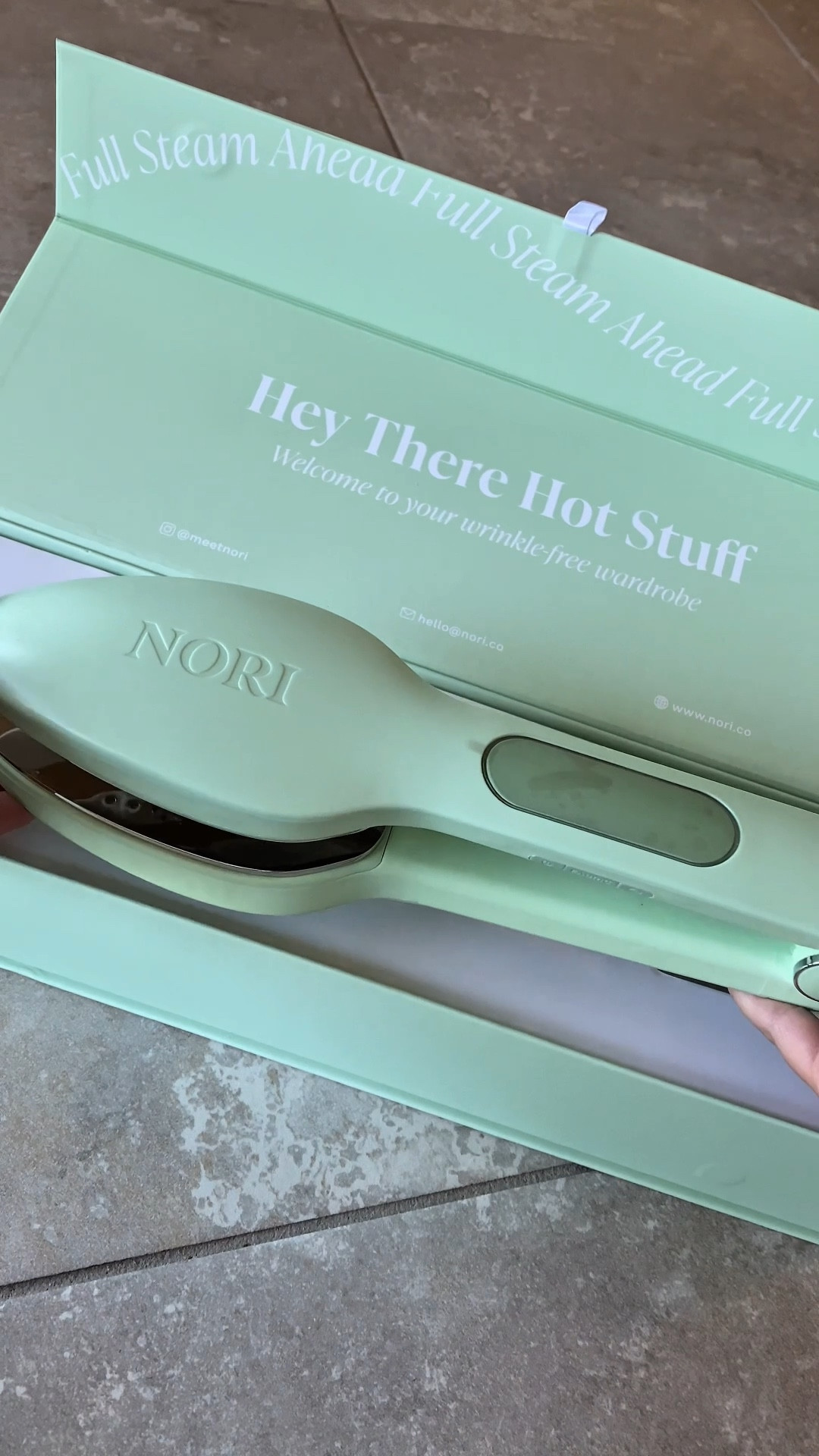 Hey there hot stuff - you need this travel steam iron in your life!! I use it on all of my clothes & it’s so quick and easy! You just choose which fabric setting to use & get to ironing! 💨

#LTKWatchNow #LTKU #LTKHome