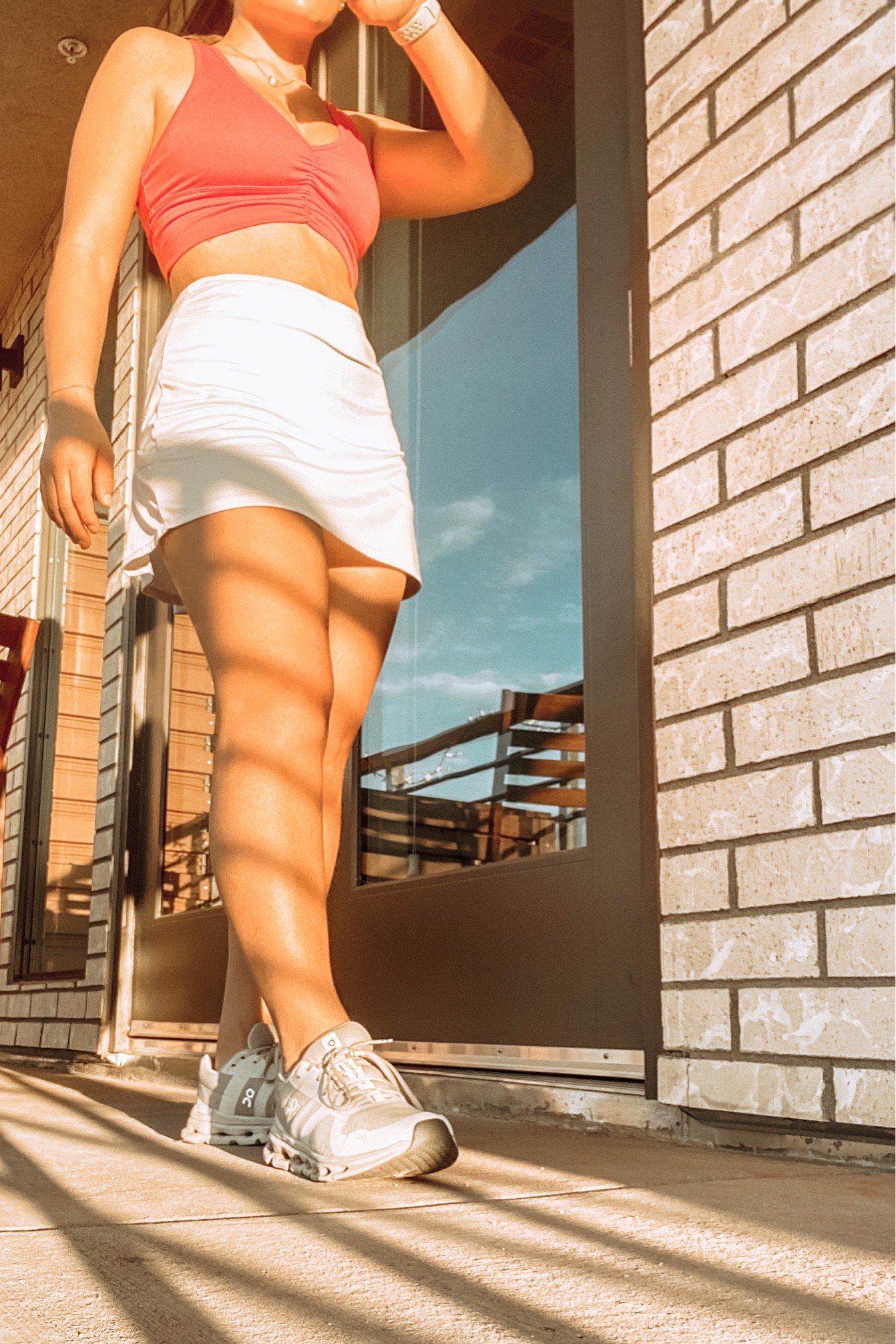 Athleisure outfit perfect for a long walk 

#LTKfit #LTKshoecrush #LTKstyletip