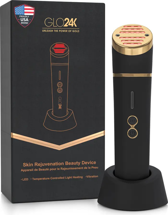 GLO24K UNLEASH THE POWER OF GOLD Skin Rejuvenation Beauty Device | Nordstrom | Nordstrom