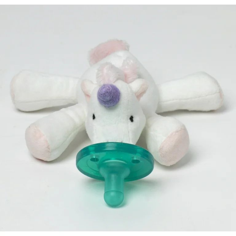 WubbaNub Baby Unicorn Infant Plush Pacifier Holder | Walmart (US)