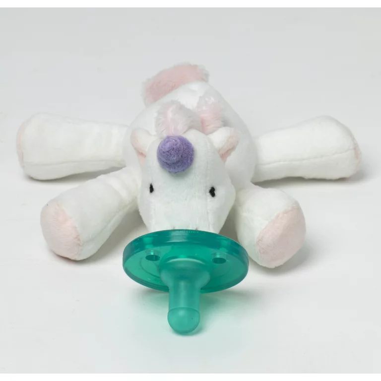 WubbaNub Baby Unicorn Infant Plush Pacifier Holder | Walmart (US)