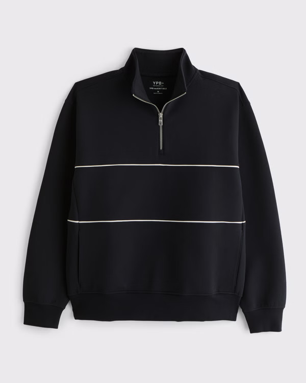 Men's YPB neoKNIT MAX Half-Zip | Men's Tops | Abercrombie.com | Abercrombie & Fitch (US)