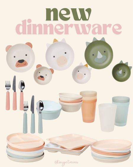 New by Pillowfort! Perfect dinnerware for the little ones 

Target finds, Target style, new at Target , toddlers 

#LTKFamily #LTKKids