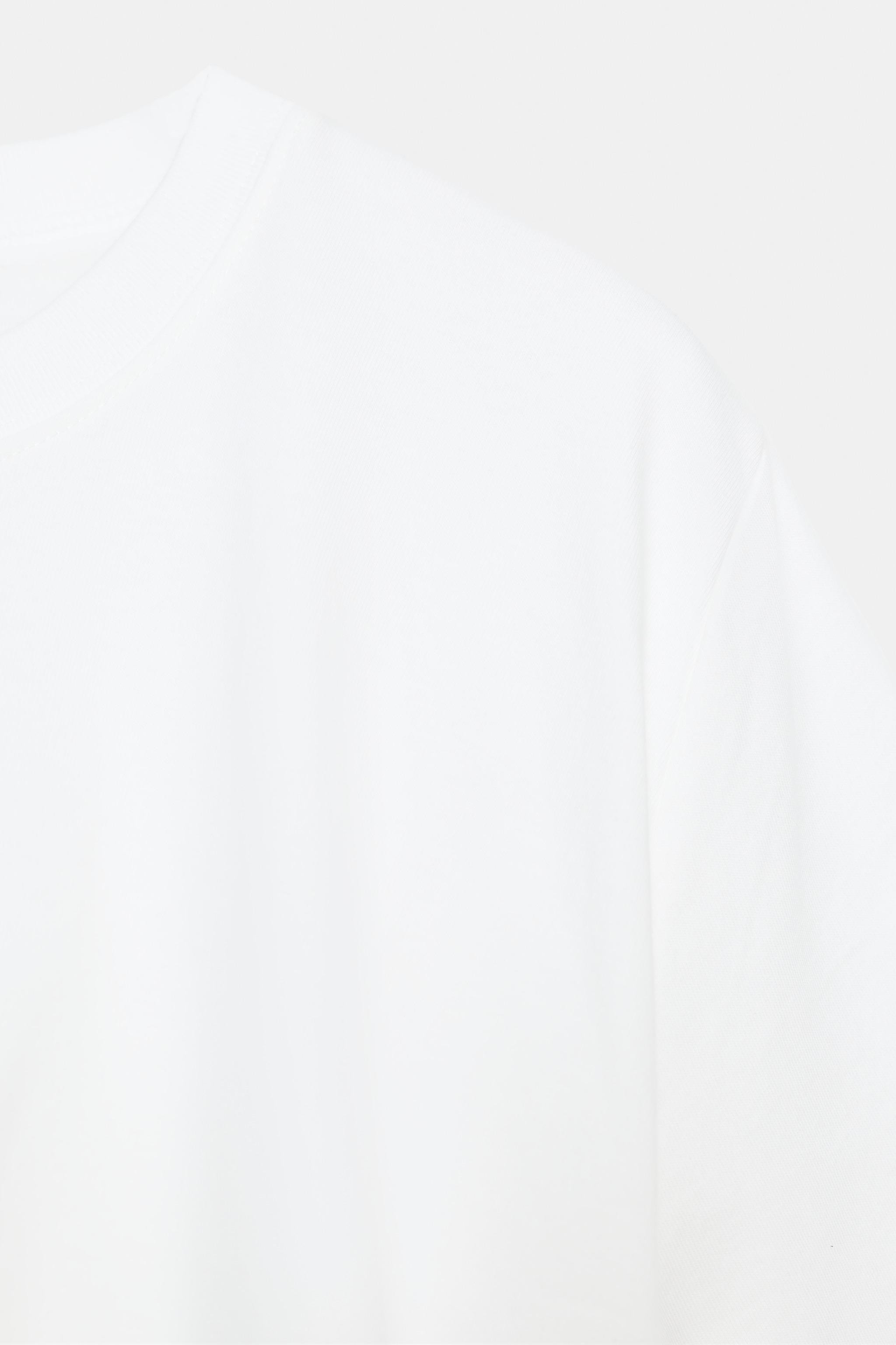 CROPPED PUFF HEM T-SHIRT | Zara US