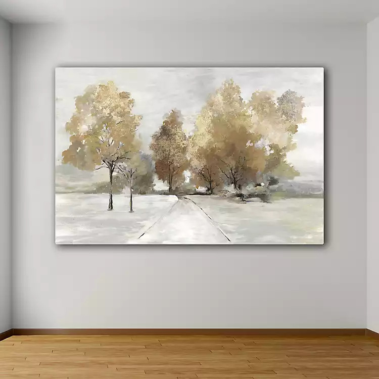 Trail Under The Trees Canvas Art Print | Kirkland's Home