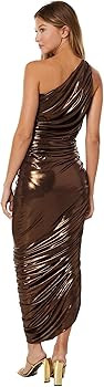 Norma Kamali Women's Diana Gown      
 4-way stretch Poly Lycra. | Amazon (US)