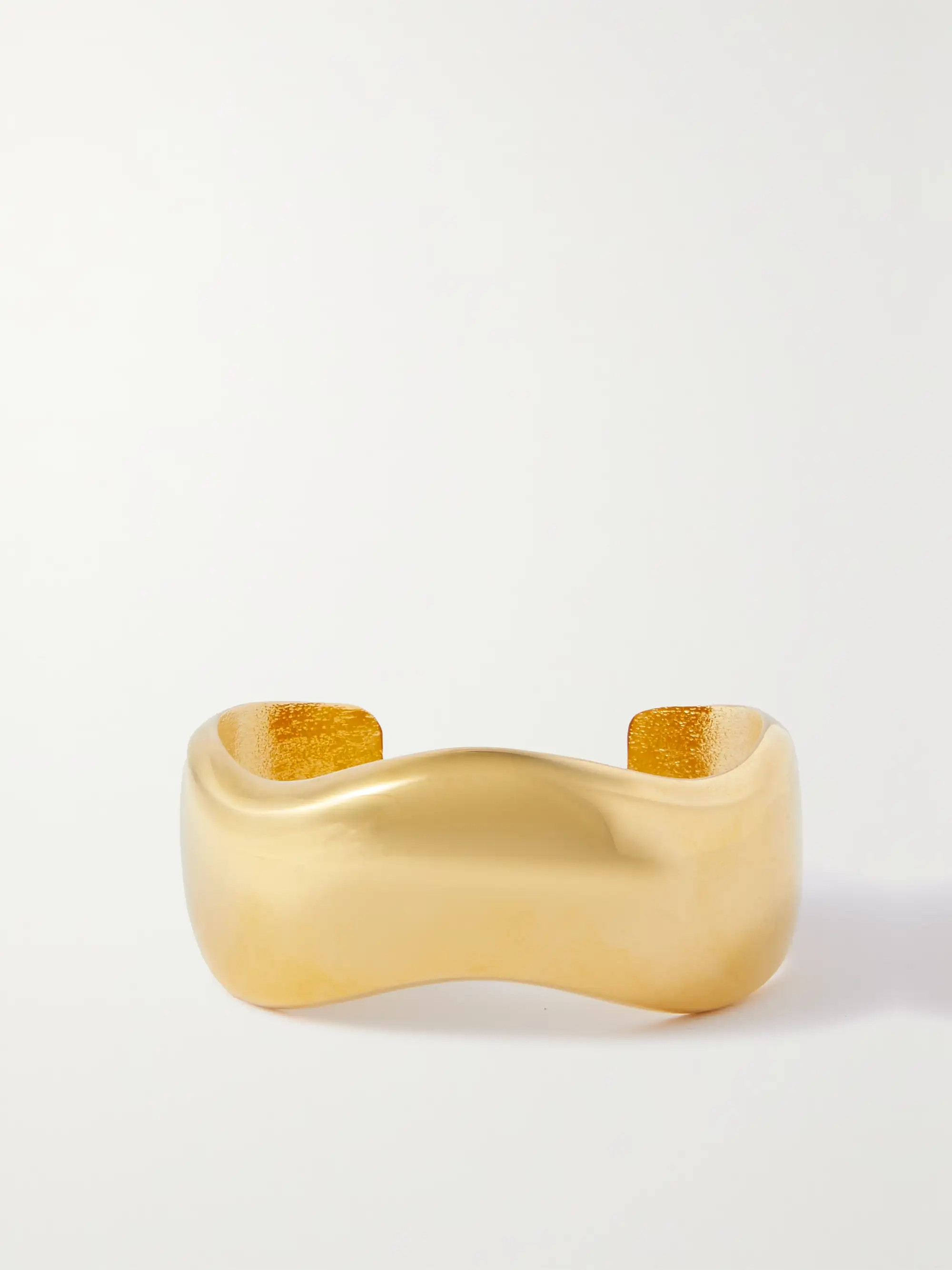 Wavy gold-tone cuff | NET-A-PORTER (UK & EU)