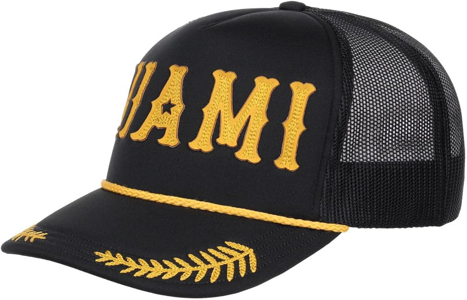 Local Crowns Florida Captain Foam Trucker Adjustable Snapback Hat blk/gl at Amazon Men’s Clothi... | Amazon (US)